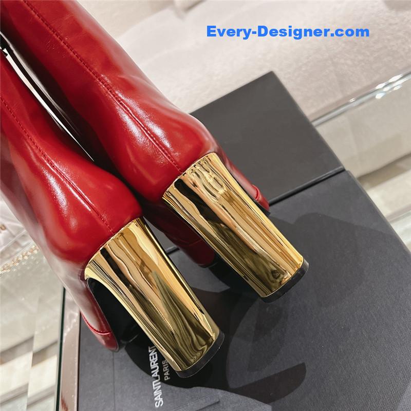 Y51 new side pull short naked boots