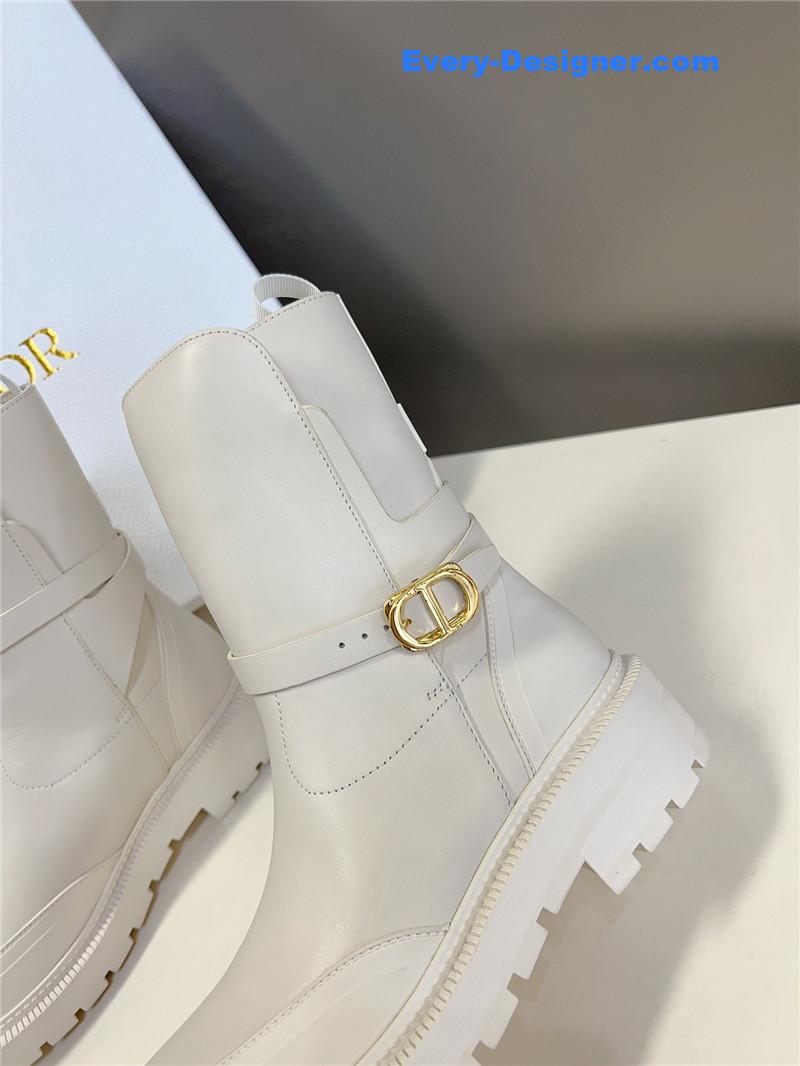 D10r autumn and winter catwalk style mid-calf boots