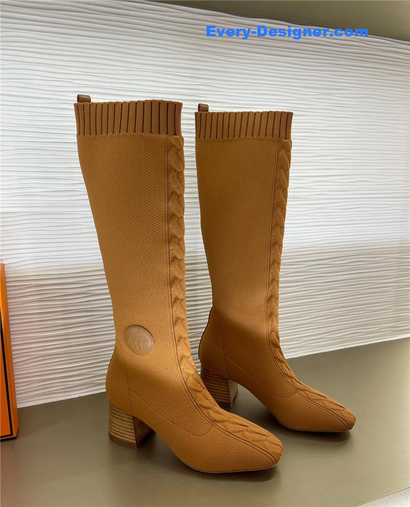 Hermes autumn and winter sock boots