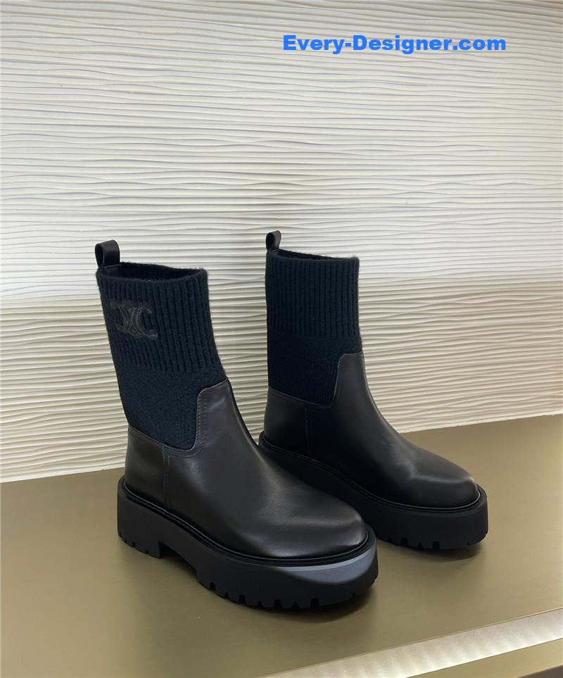 celine autumn and winter style boots