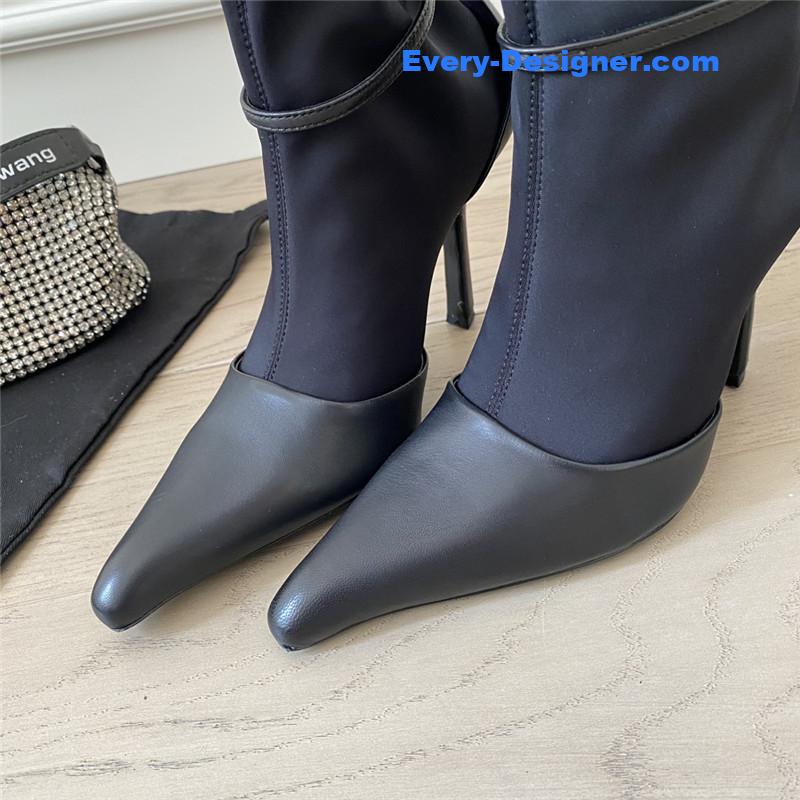 A1exa*der wang new spliced high heel boots