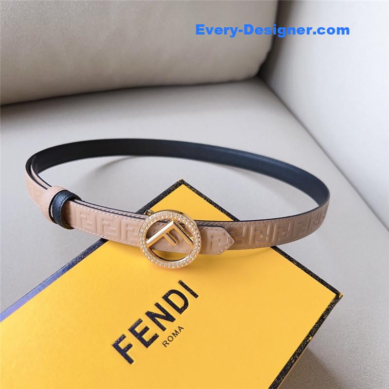 F**di 2.0cm reversible belt