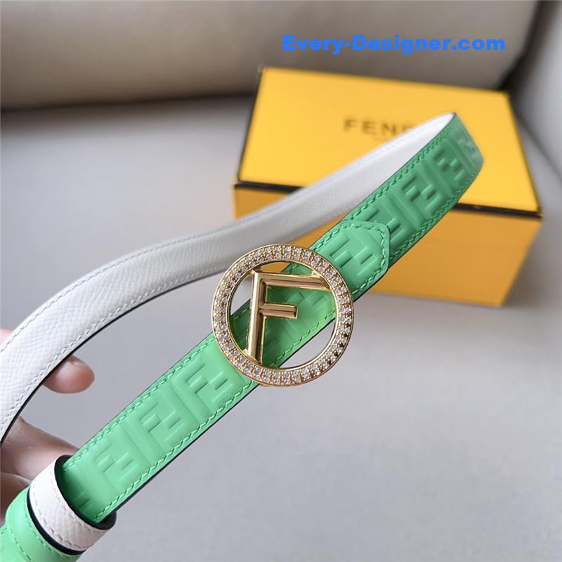 F**di 2.0cm reversible belt