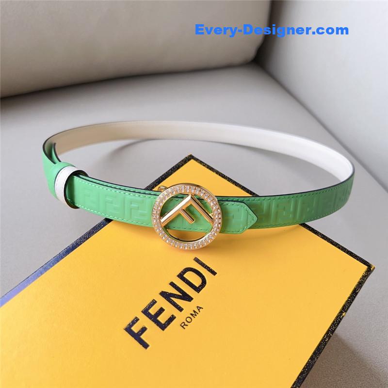 F**di 2.0cm reversible belt