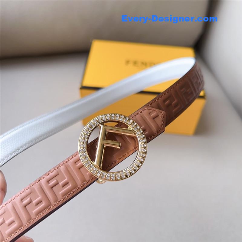 F**di 2.0cm reversible belt