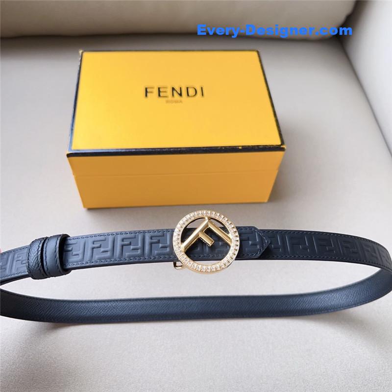 F**di 2.0cm reversible belt