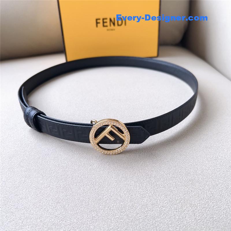 fendi 2.0Cm reversible belt