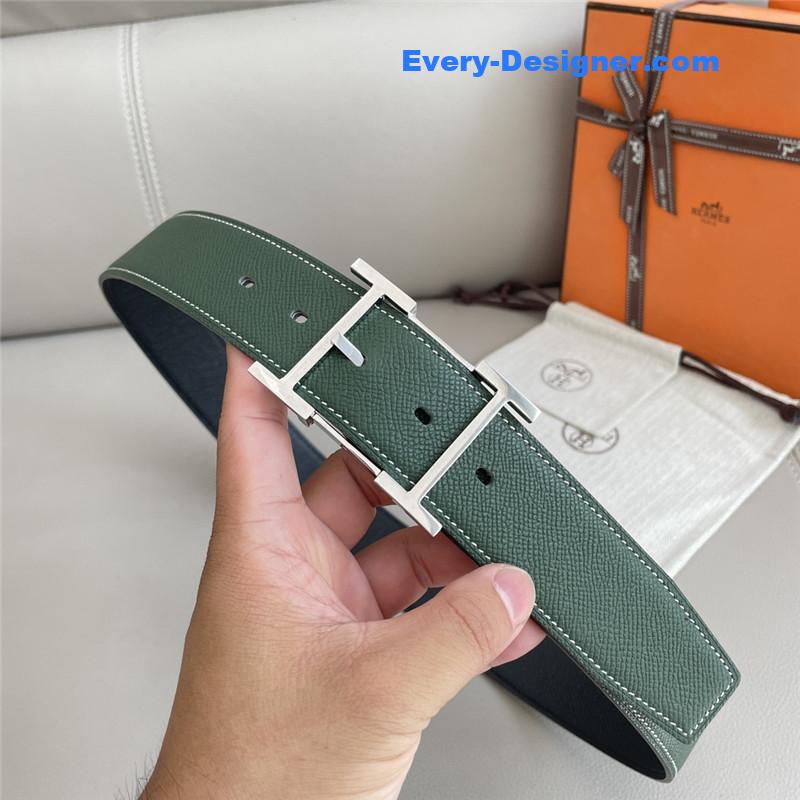 H**me5 classic double-sided pebbled belt