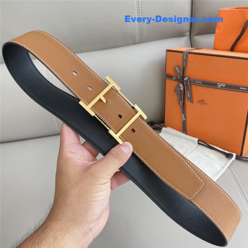 H**me5 classic double-sided pebbled belt