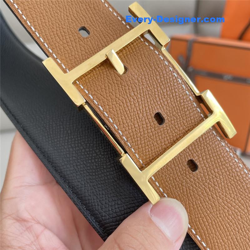 H**me5 classic double-sided pebbled belt