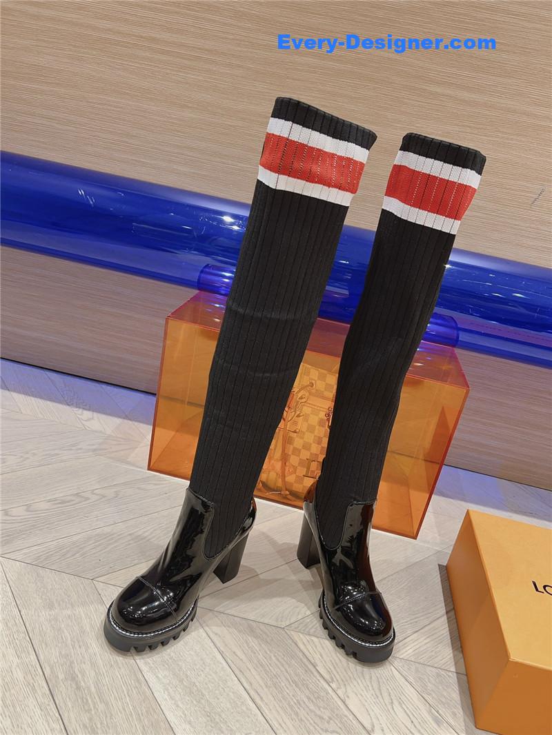 l0vis Vvtt0n lv new high heel sock boots