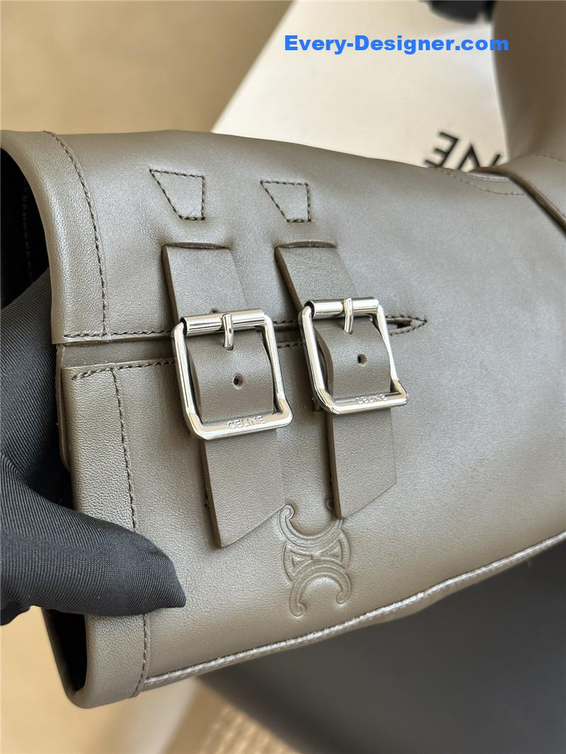 Ce1i*e thick sole mid-calf boots