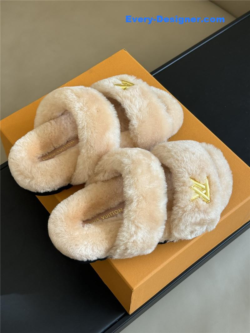 l0vis Vvtt0n lv new wool slippers