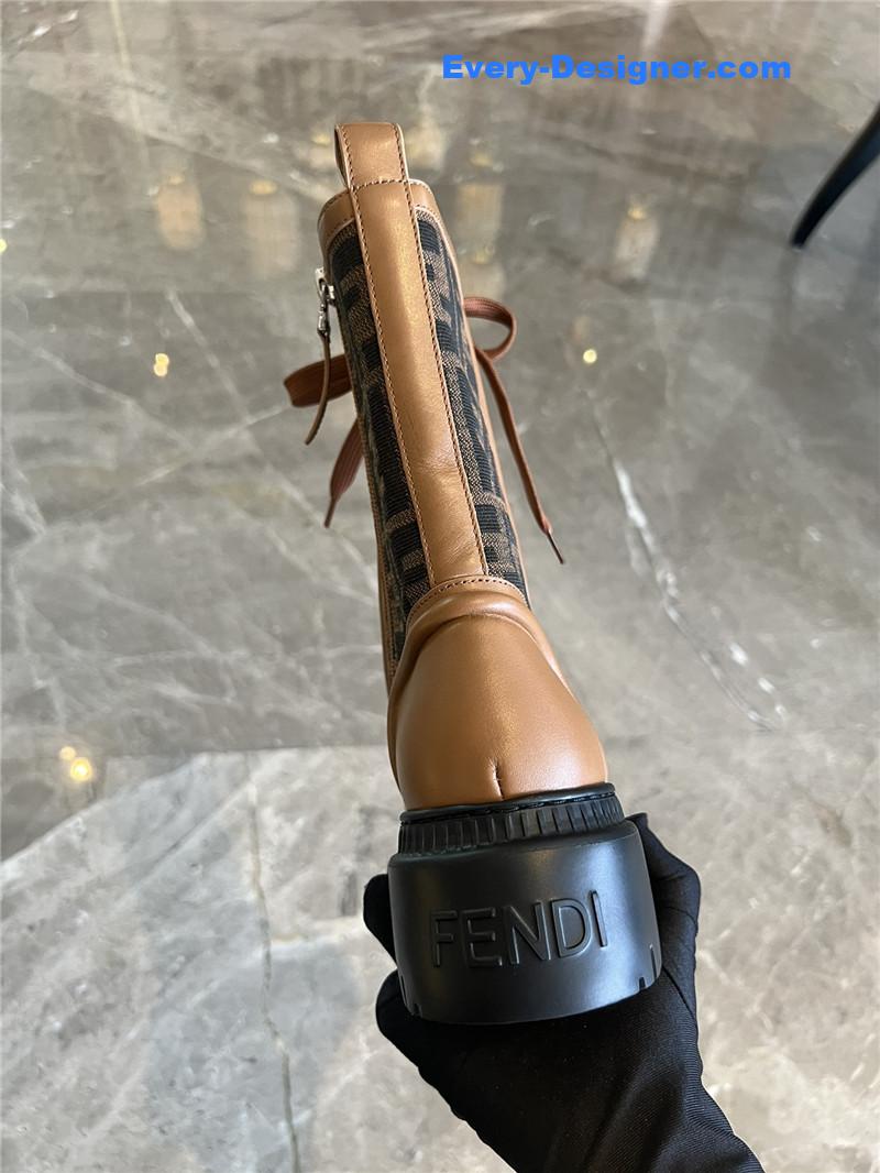 F**di domino motorcycle boots