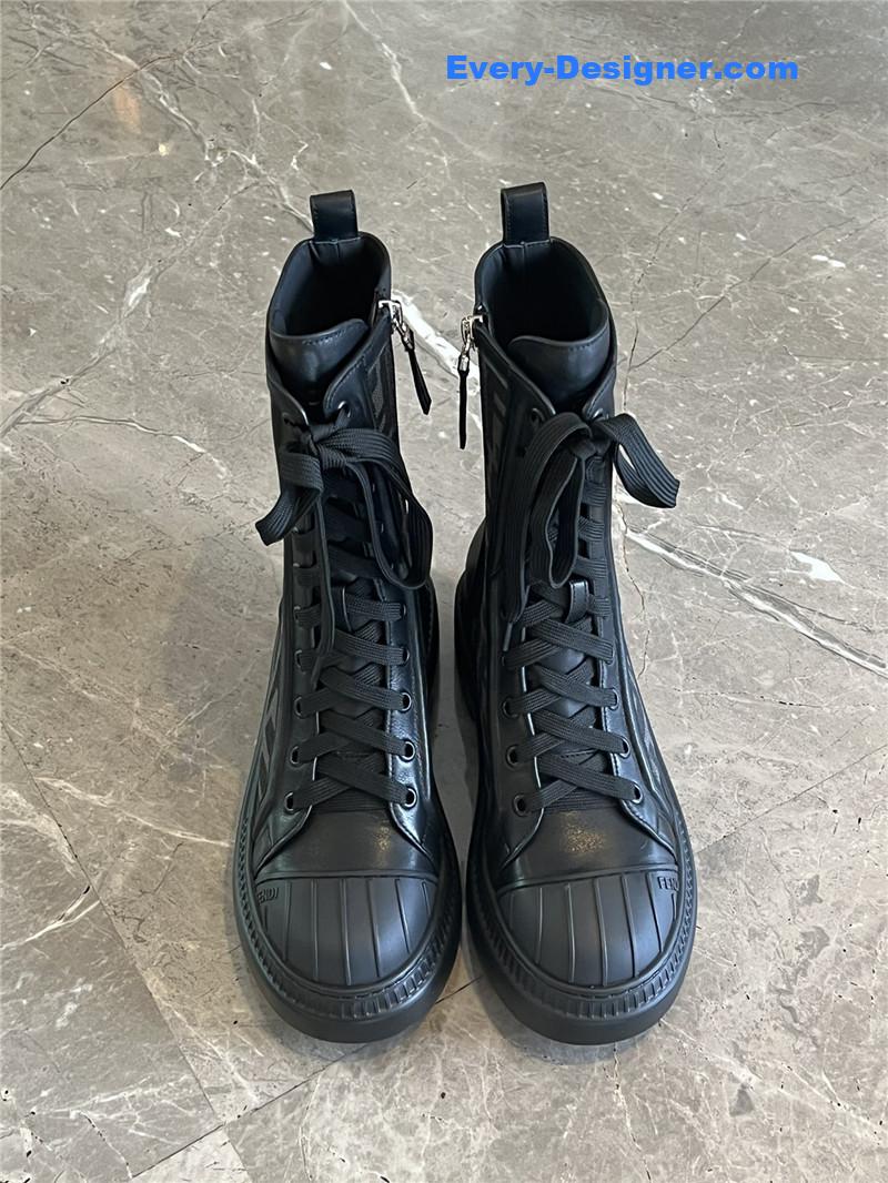 F**di domino motorcycle boots