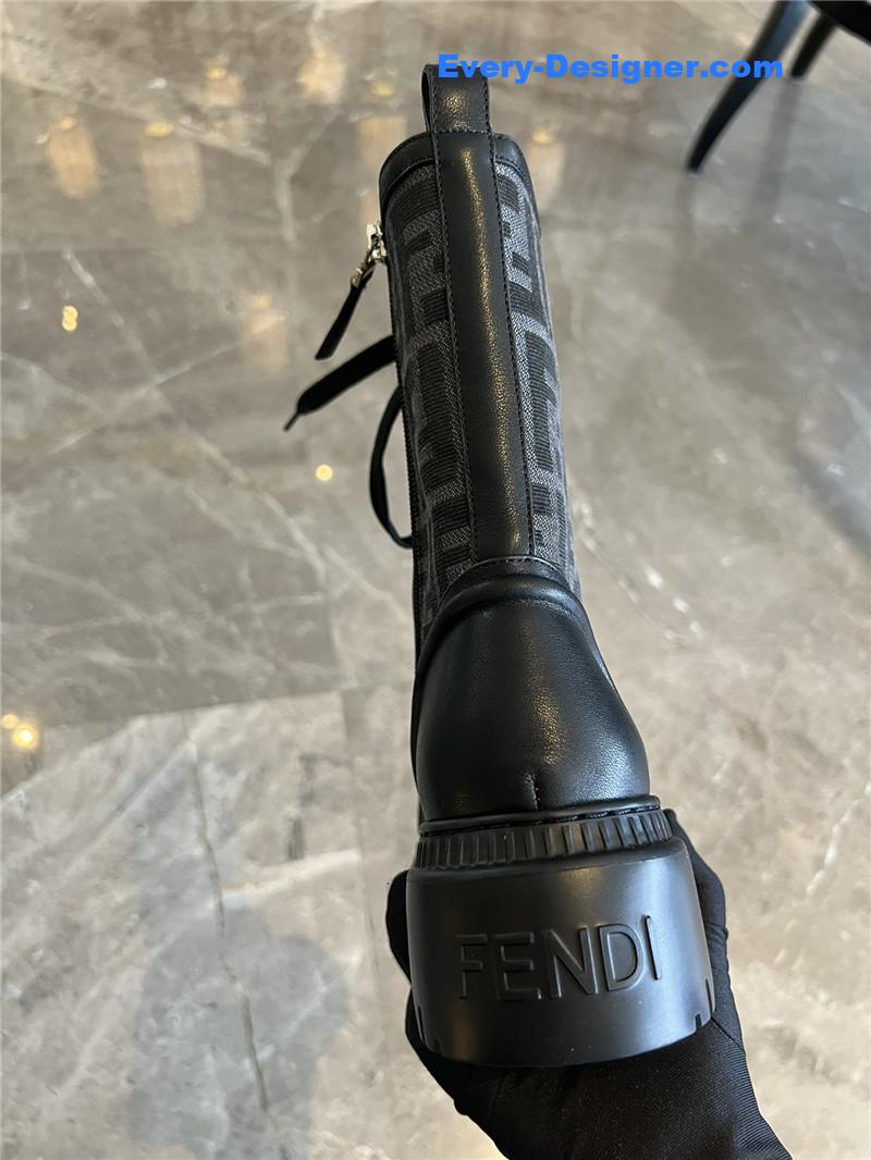 F**di domino motorcycle boots