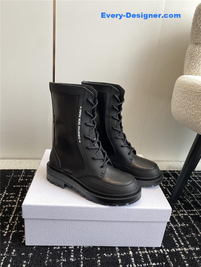 dior new lace up martin boots