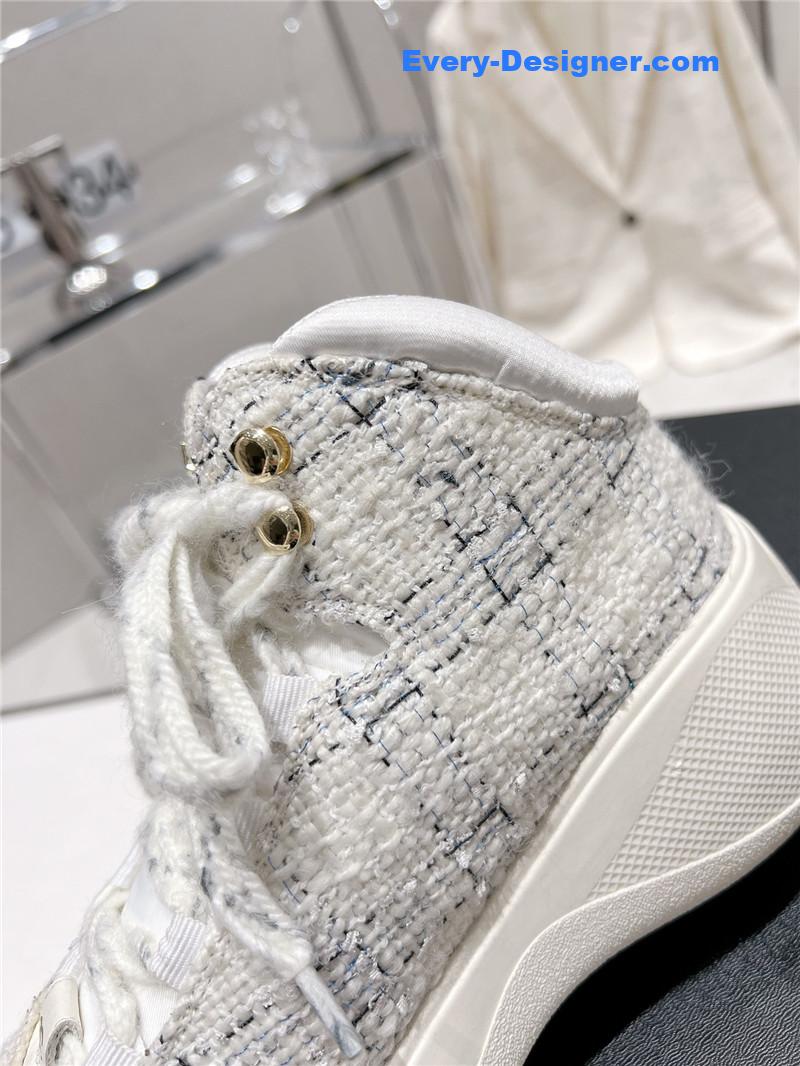 CC sports lace-up thick-soled women’s boots