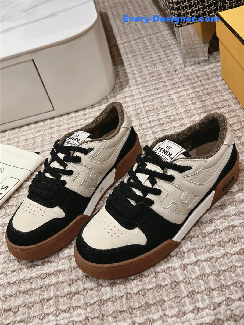 fendi couple style casual sneakers