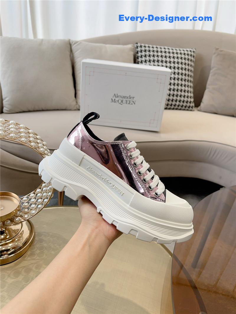 Alexander mcqueen new canvas series thick-soled dad shoes