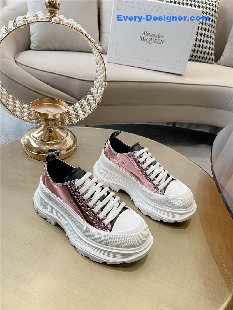 Alexander mcqueen new canvas series thick-soled dad shoes