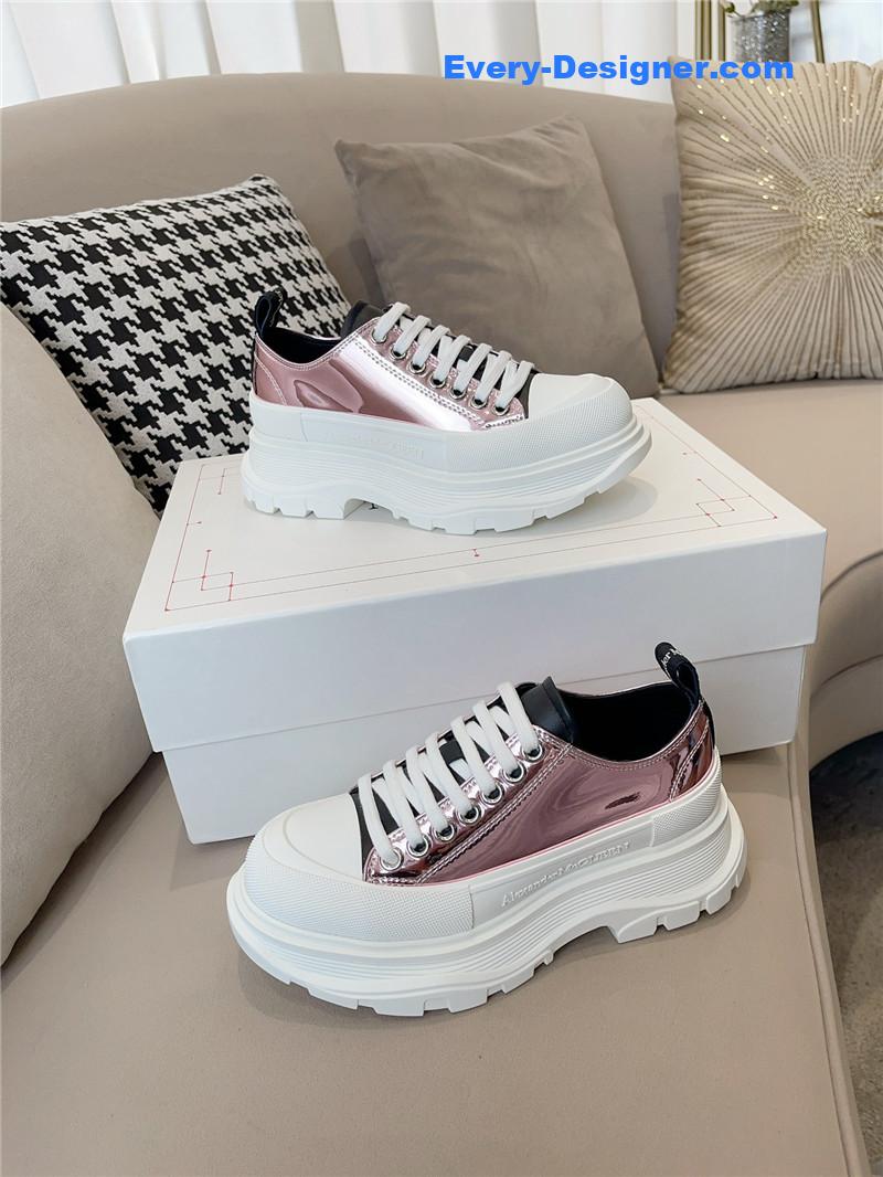 Alexander mcqueen new canvas series thick-soled dad shoes
