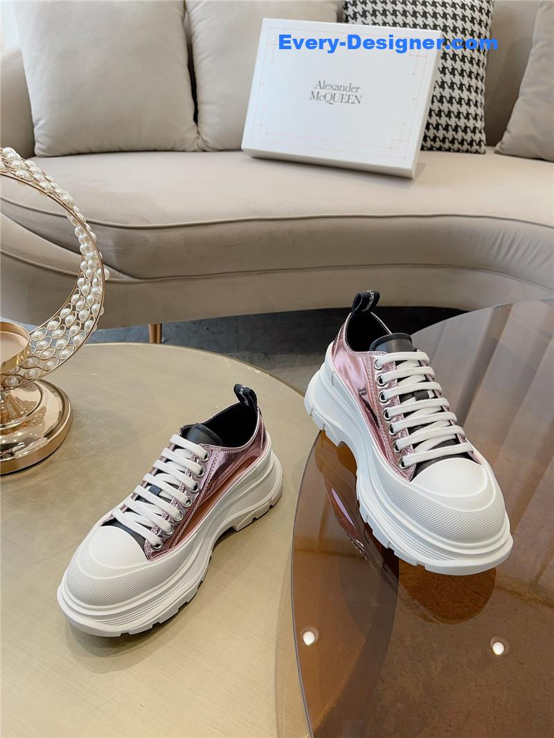 Alexander mcqueen new canvas series thick-soled dad shoes
