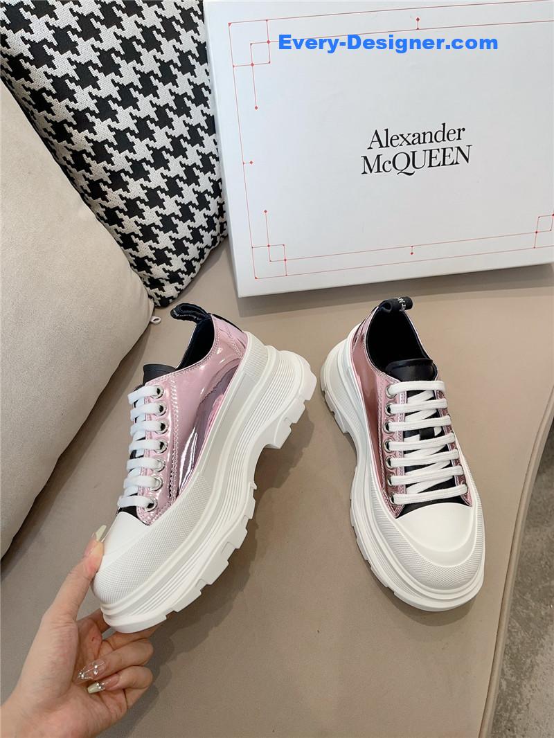 Alexander mcqueen new canvas series thick-soled dad shoes