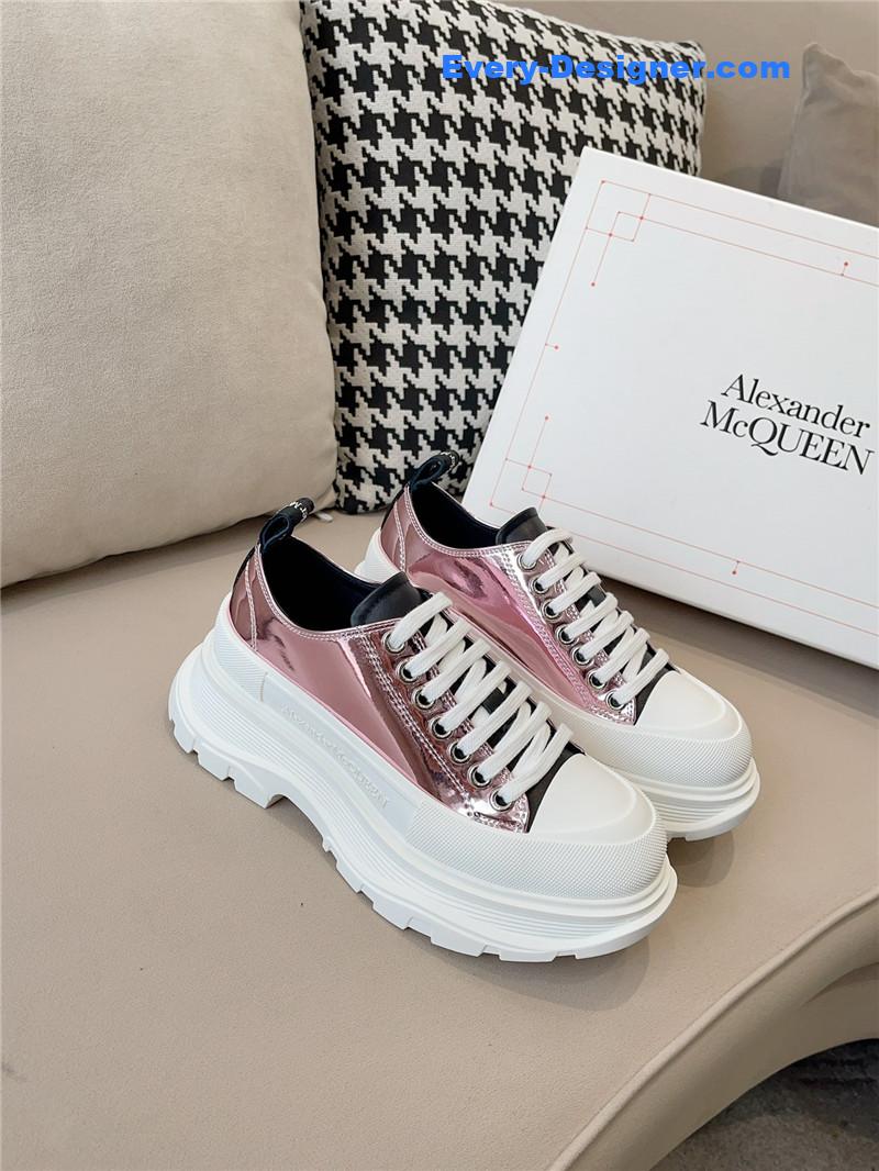 Alexander mcqueen new canvas series thick-soled dad shoes