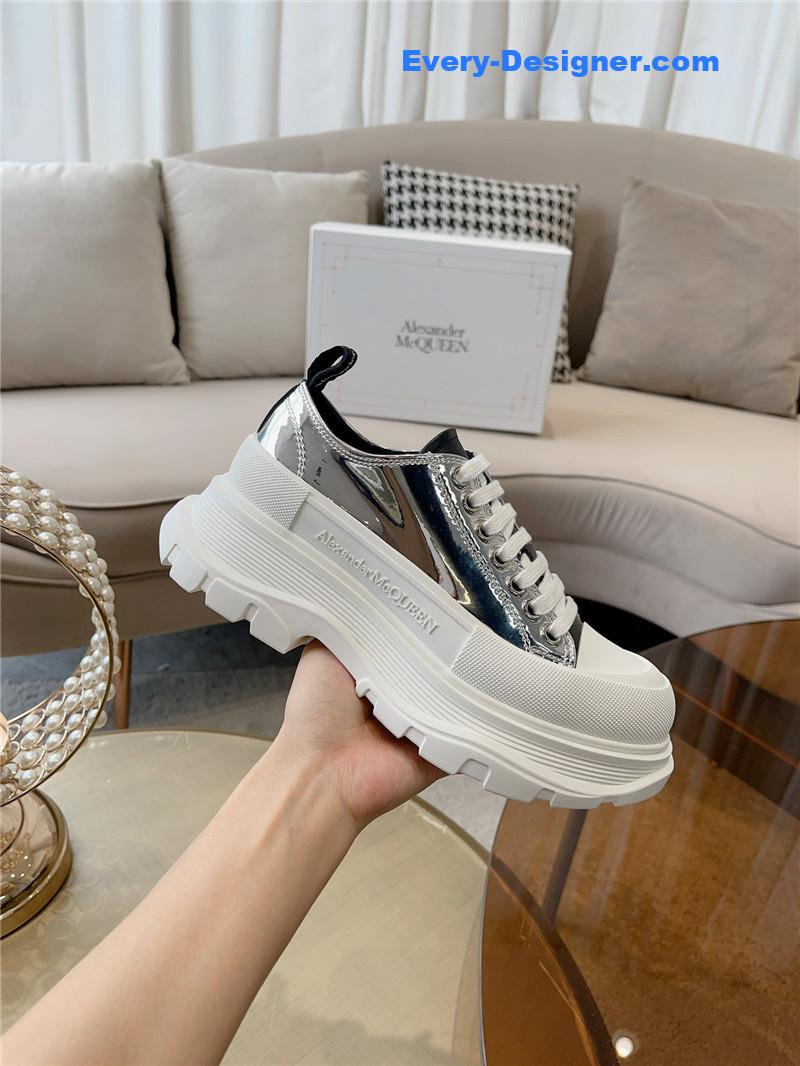 Alexander mcqueen new canvas series thick-soled dad shoes