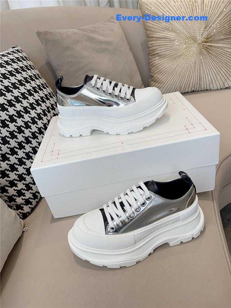 Alexander mcqueen new canvas series thick-soled dad shoes