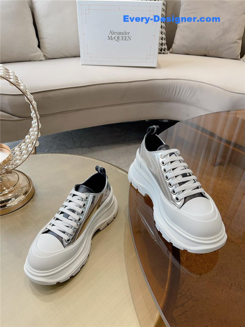Alexander mcqueen new canvas series thick-soled dad shoes
