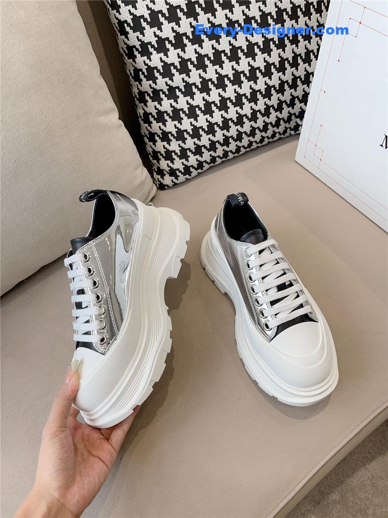 Alexander mcqueen new canvas series thick-soled dad shoes