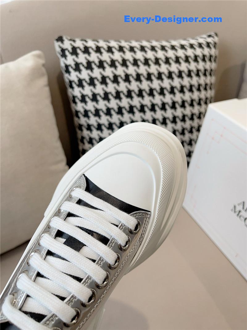 Alexander mcqueen new canvas series thick-soled dad shoes