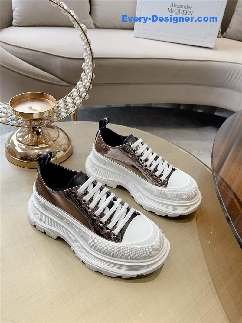 Alexander mcqueen new canvas series thick-soled dad shoes