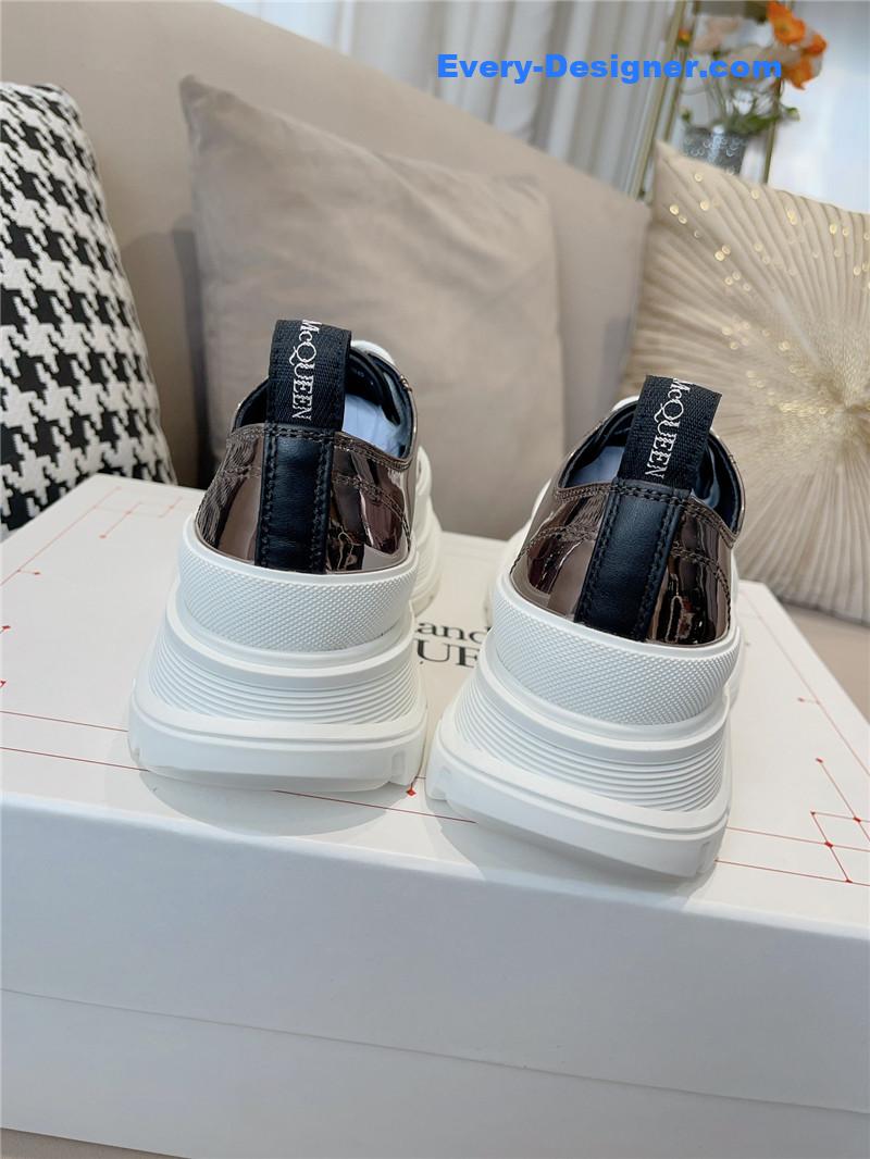 a1exa*der Mcqv*en new canvas series thick-soled dad shoes