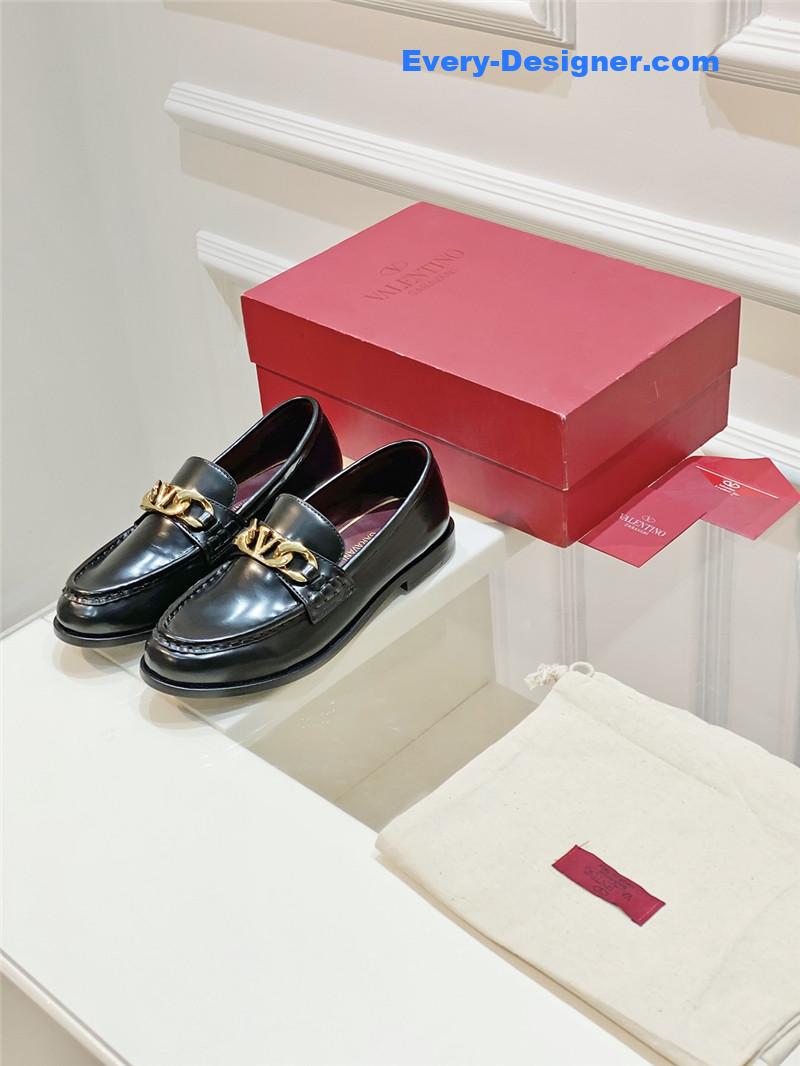 Va1e*ntin0 retro loafers