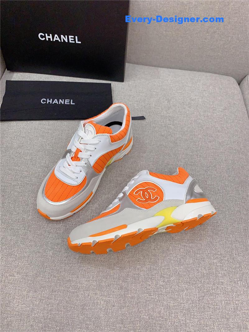 Ch**el new color block sneakers