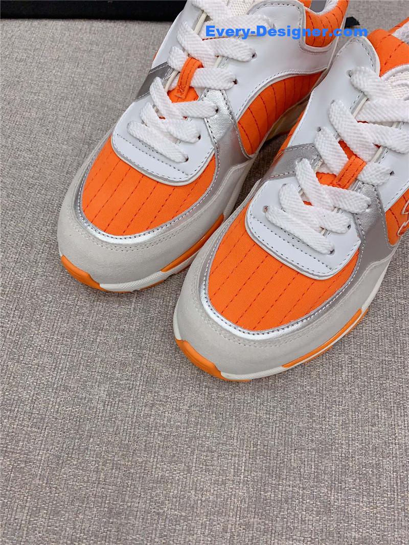 Ch**el new color block sneakers