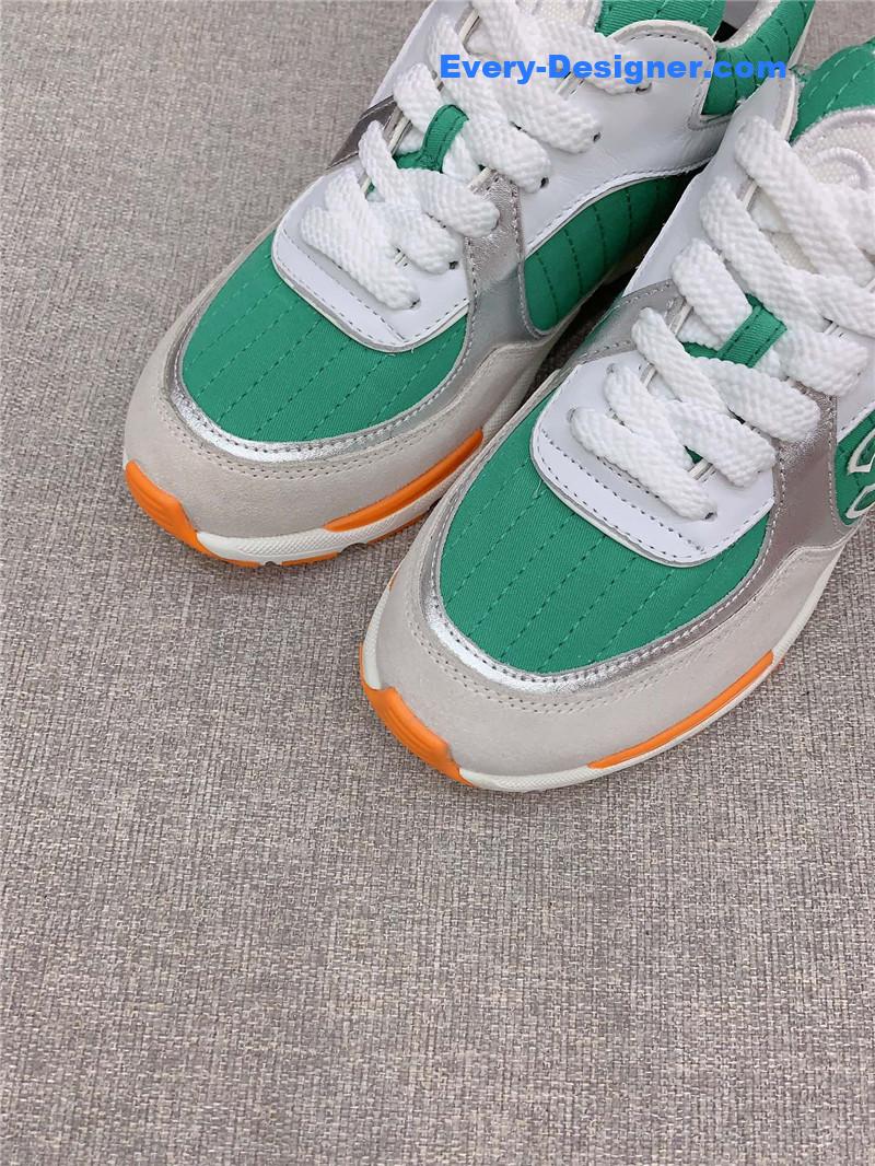 Ch**el new color block sneakers