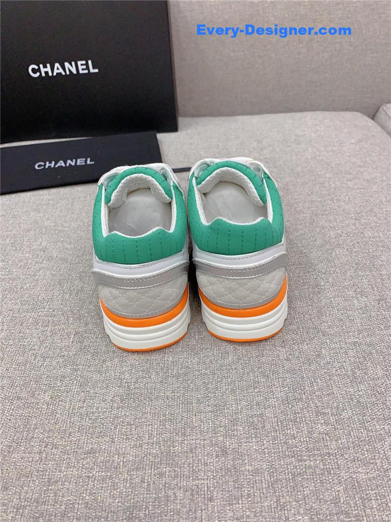 Ch**el new color block sneakers