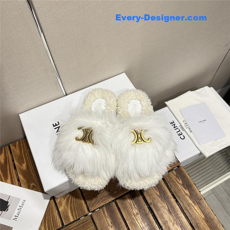 Ce1i*e new autumn and winter wool slippers