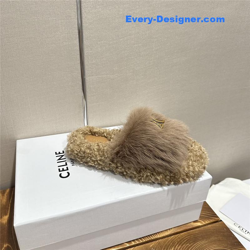Ce1i*e new autumn and winter wool slippers