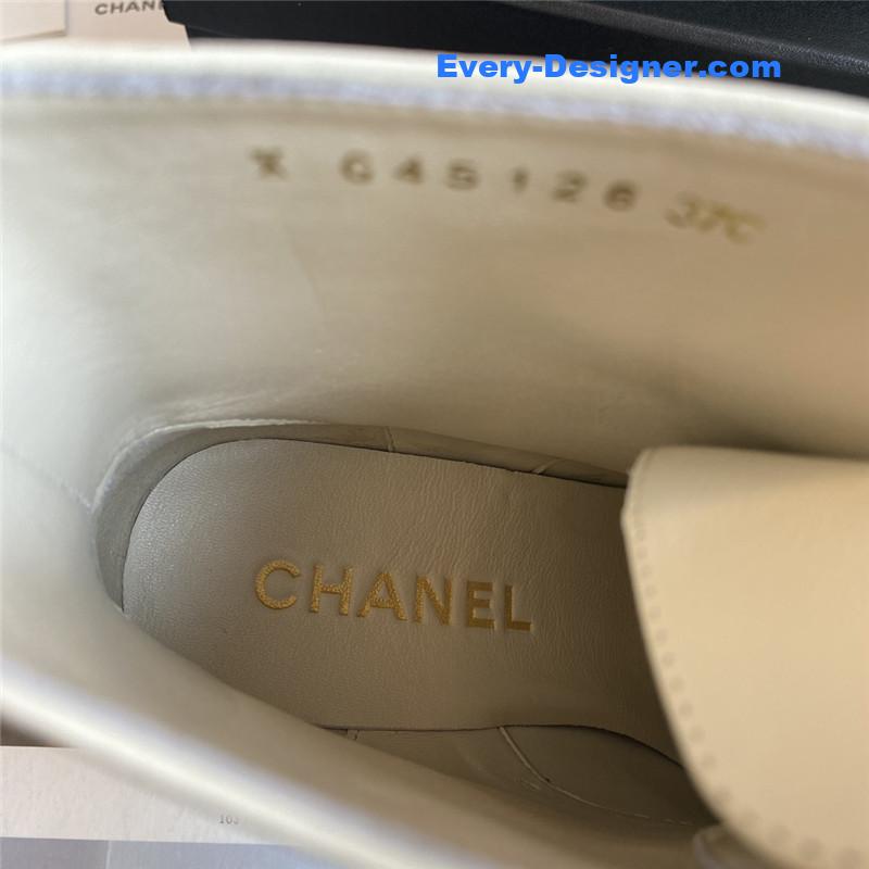 CC new double c pearl cowhide short boots