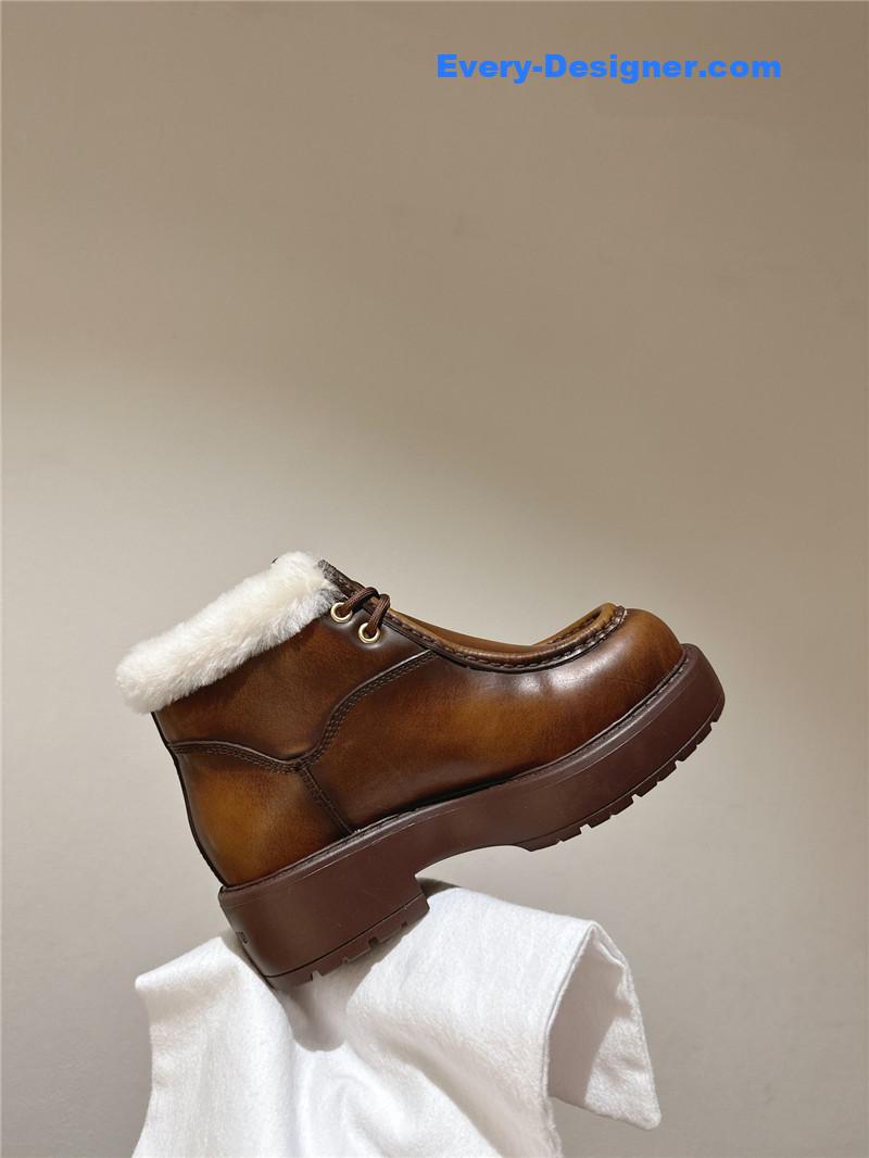 miumiu wool ankle boots