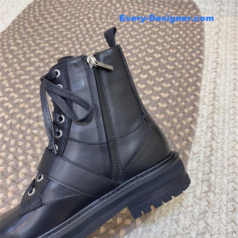 J1m*y Ch00 classic logo military boots