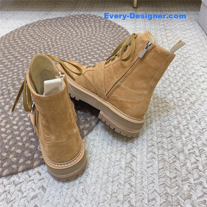 J1m*y Ch00 classic logo military boots