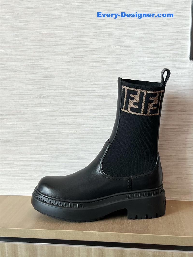 F**di new domino motorcycle boots