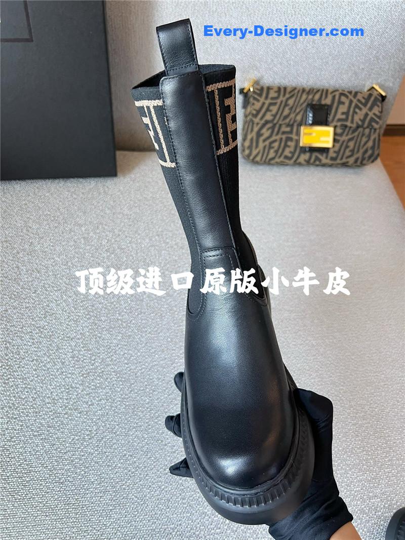 F**di new domino motorcycle boots