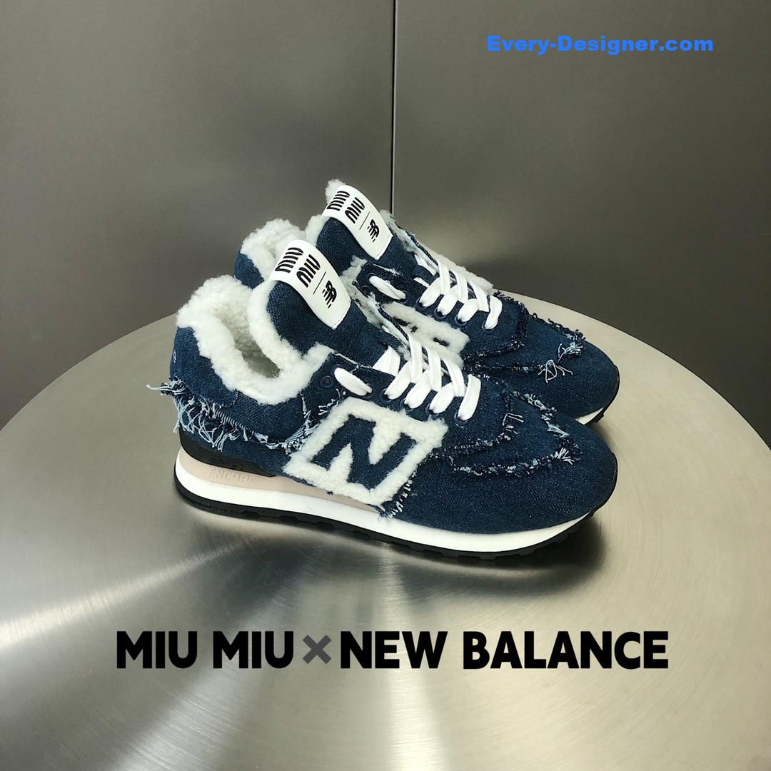 miumiu new Balance 574 joint sneakers